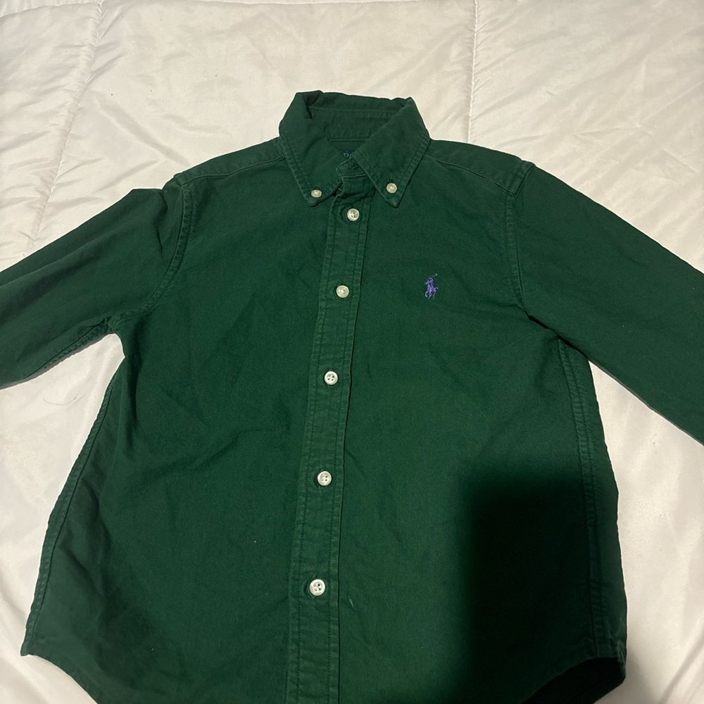 Polo by Ralph Lauren Forest Green Shirt